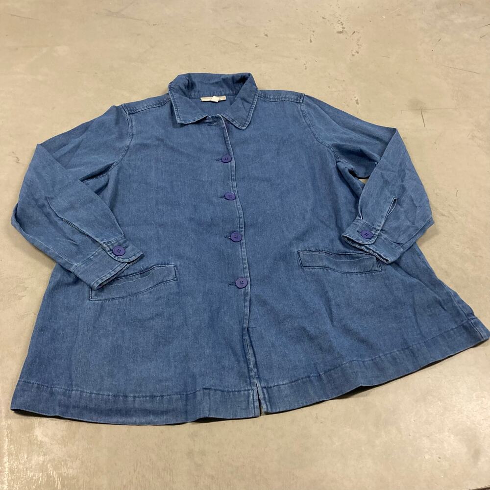 y2k women’s denim barn chore jacket
